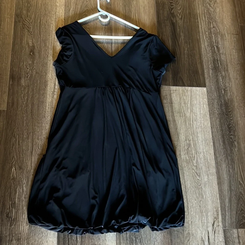 Torrid Black Mini Dress With Front Pockets - Picture 8 of 10
